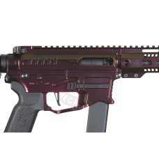 Zion Arms R&D Precision Licensed PW9 Mod 1 Long Rail Airsoft Rifle with Delta Stock (Color: Razorback)