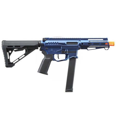 Zion Arms R&D Precision Licensed PW9 Mod 1 Airsoft Rifle with Delta Stock (Cerakote Color: Cobalt Blue)