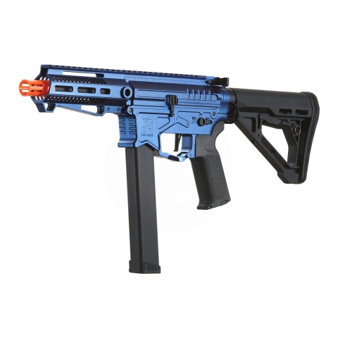 Zion Arms R&D Precision Licensed PW9 Mod 1 Airsoft Rifle with Delta Stock (Cerakote Color: Cobalt Blue)