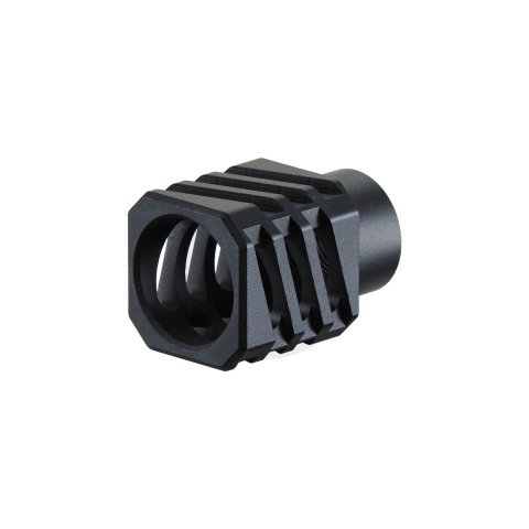 Zion Arms R15 Mod 1 Long Rail Airsoft Rifle with Delta Stock (Color: Black/Gold)