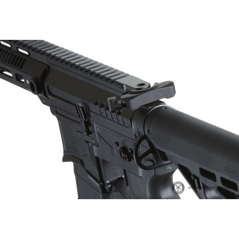 Zion Arms R15 Mod 1 Long Rail Airsoft Rifle with Delta Stock (Color: Black)