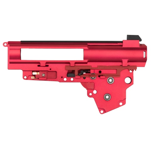 Lancer Tactical CNC Version 3 Gearbox Shell for AK Series Airsoft AEGs - RED
