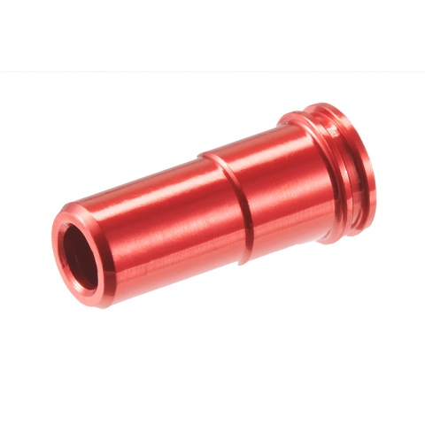 Lancer Tactical 19.7mm CNC Machined Aluminum Air Nozzle for Airsoft AEGs (Color: Red)