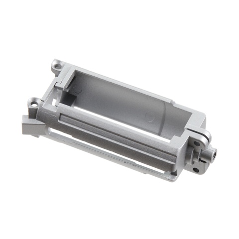 Lancer Tactical Metal Motor Housing for V3 Gearboxes (Color: Silver)