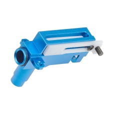 Lancer Tactical CNC Machined Aluminum Hop-Up Unit for AK Series Airsoft AEGs (Color: Blue)