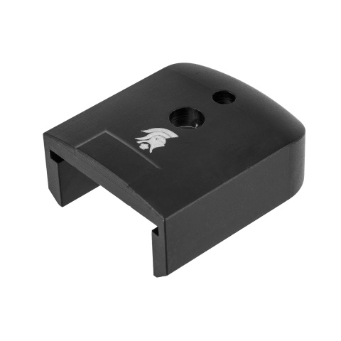 Lancer Tactical Magazine Baseplate for Hi-Capa Series Airsoft GBB Pistol Magazines (Black)