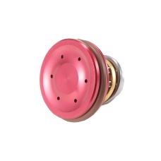 Lancer Tactical Aluminum Ventilated Concave Piston Head for Airsoft AEGs (Color: Red)