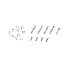 Lancer Tactical Steel Screw Set for TM Spec Version 2 Gearboxes (Color: Silver)