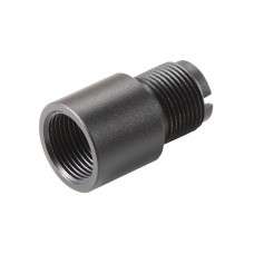 Lancer Tactical 14mm Counter Clock-Wise to 14mm Clock-Wise Thread Adapter (Color: Black)