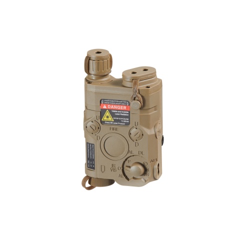 Lancer Tactical PEQ-15 Non-Functional Dummy Battery Box (Color: Tan)