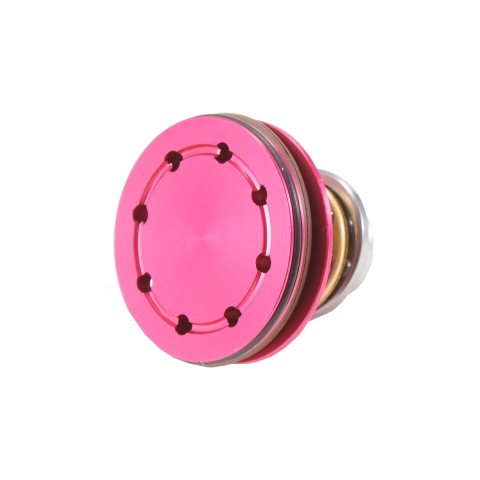 Lancer Tactical Aluminum Ventilated Piston Head for Airsoft AEGs (Color: Red)