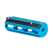 Lancer Tactical 14 Teeth Reinforced Aluminum Piston with Steel Teeth (Color: Blue)