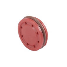 Lancer Tactical Polycarbonate Piston Head for Airsoft AEGs (Color: Red)