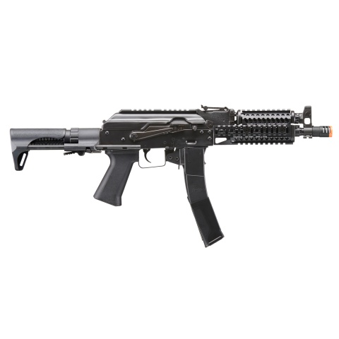 LCT 9mm PP-19 PDW AK Airsoft AEG Rifle w/ Picatinny Handguard (Black)