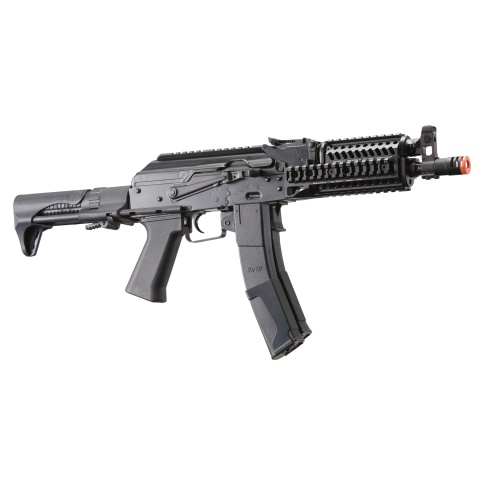 LCT 9mm PP-19 PDW AK Airsoft AEG Rifle w/ Picatinny Handguard (Black)