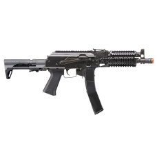LCT 9mm PP-19 PDW AK Airsoft Electric Blowback Rifle w/ Picatinny Handguard (Color: Black)