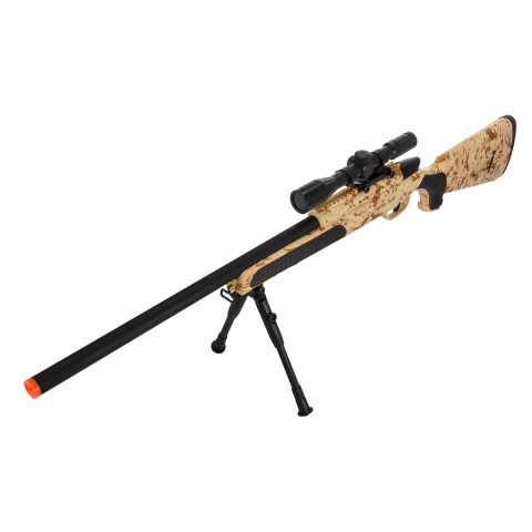 ZM51C MK51 Spring Bolt Action Airsoft Rifle w/ Scope (Desert Digital)