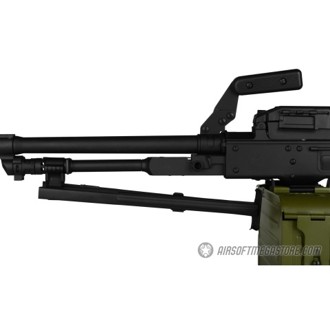 430 FPS Atlas Custom Works PKM HMG Russian Airsoft Metal AEG Squad Machine Gun