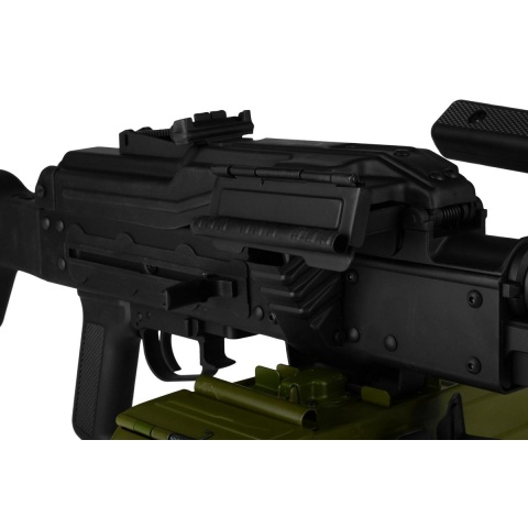 430 FPS Atlas Custom Works PKM HMG Russian Airsoft Metal AEG Squad Machine Gun
