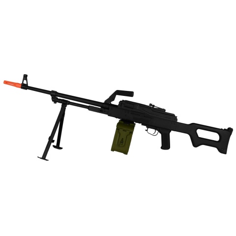 430 FPS Atlas Custom Works PKM HMG Russian Airsoft Metal AEG Squad Machine Gun