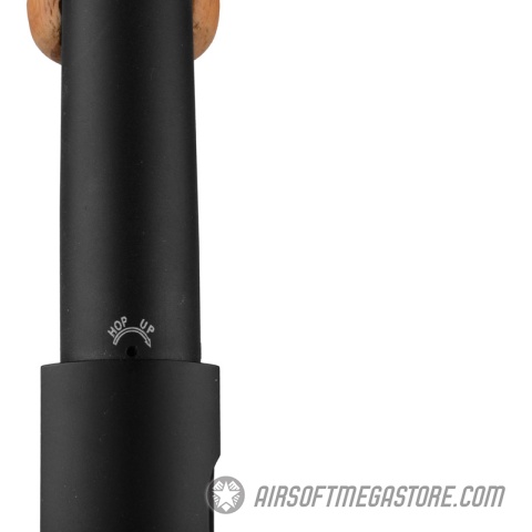 Atlast Custom Works 870 Pump Action Metal Airsoft Shotgun w/ Full Stock  - REAL WOOD