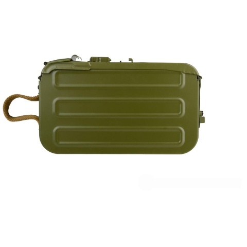 UKARMS Airsoft 5000rd Steel PKM HMG Automatic Winding Box Magazine 