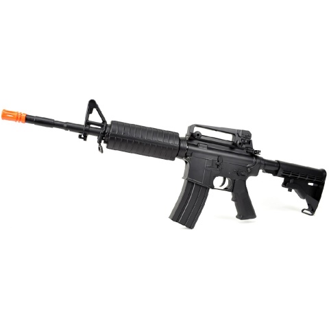 330 FPS CYMA M4A1 Carbine CM203 LPEG AEG Airsoft Rifle - BLACK - DISCONTINUED