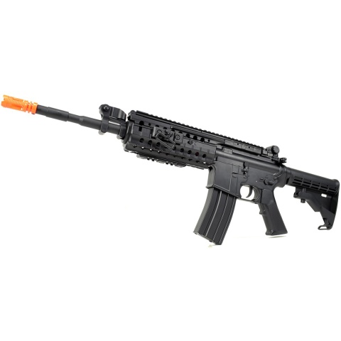 330 FPS CYMA M4 RIS Adaptive Rail CM208 Airsoft AEG Rifle - BLACK - DISCONTINUED