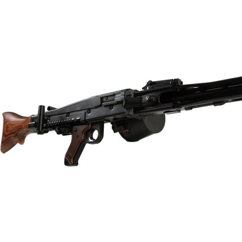 AGM Full Metal MG42 World War II Airsoft AEG Machine Gun - REAL WOOD