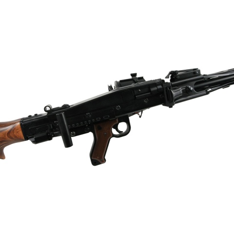AGM Full Metal MG42 World War II Airsoft AEG Machine Gun - REAL WOOD