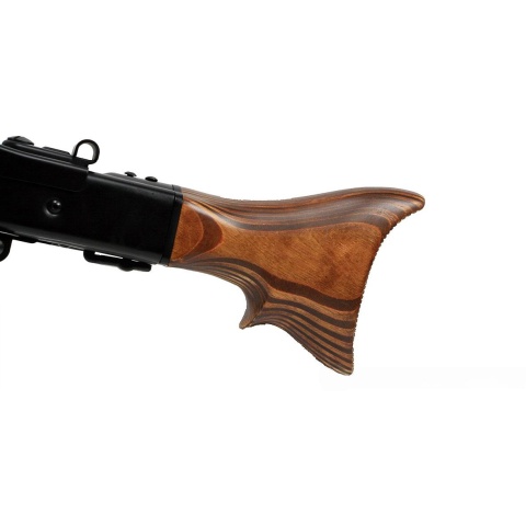 AGM Full Metal MG42 World War II Airsoft AEG Machine Gun - REAL WOOD