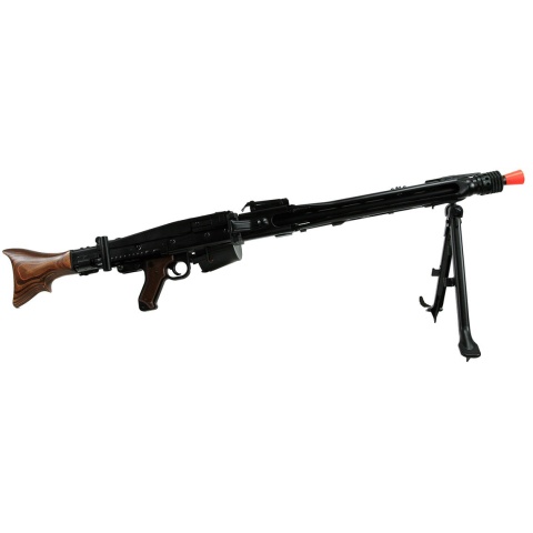 AGM Full Metal MG42 World War II Airsoft AEG Machine Gun - REAL WOOD