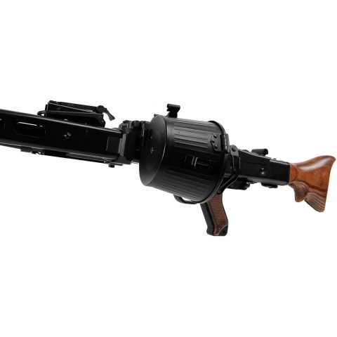 AGM Full Metal MG42 World War II Airsoft AEG Machine Gun - REAL WOOD
