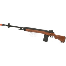 Lancer Tactical M14 Airsoft AEG Rifle - IMITATION WOOD