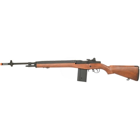 Lancer Tactical M14 Airsoft AEG Rifle - IMITATION WOOD