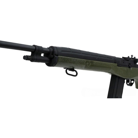 400 FPS VPower CYMA M14 CM032 Airsoft AEG Rifle - TEXTURED GREEN- DISCONTINUED