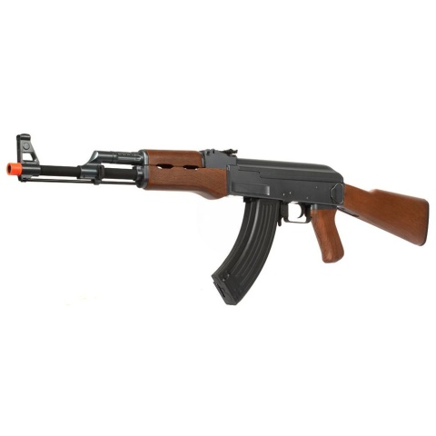400 FPS CYMA AK47 VPower CM028 Airsoft AEG Rifle - IMITATION WOOD - DISCONTINUED