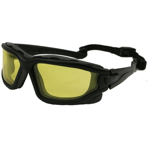 Valken V-TAC Zulu Airsoft Goggles - ANSI Z87.1 Rated - YELLOW