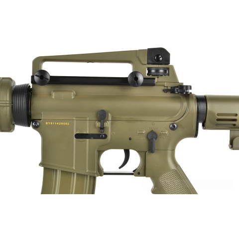 DBoys M4A1 Carbine Full Metal Gearbox Polymer Airsoft AEG Rifle - TAN