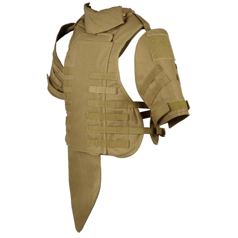Airsoft Megastore Armory 600D Interceptor Body Armor - Child - TAN -  (DISCONTINUED)