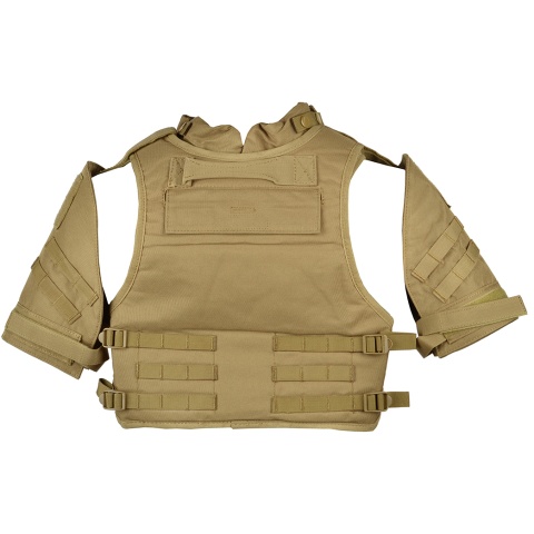 Airsoft Megastore Armory 600D Interceptor Body Armor - Child - TAN -  (DISCONTINUED)