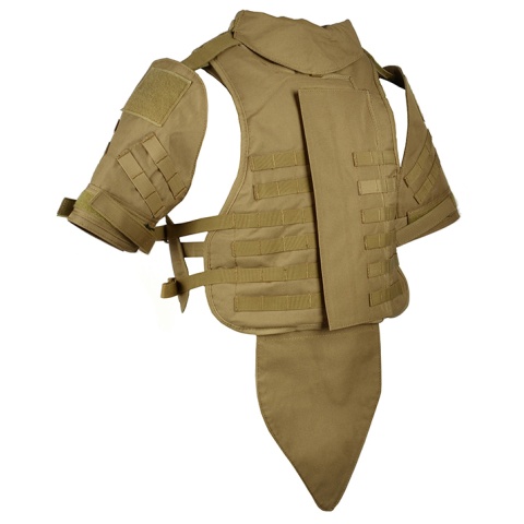 Airsoft Megastore Armory 600D Interceptor Body Armor - Child - TAN -  (DISCONTINUED)