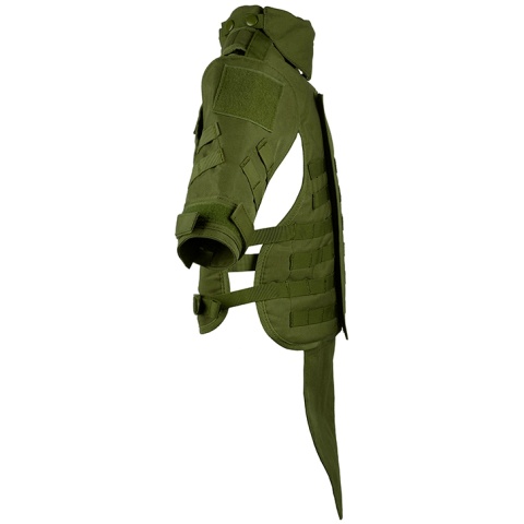 Airsoft Megastore Armory 600D Interceptor Body Armor - Child - OD GREEN -  (DISCONTINUED)