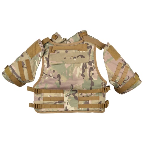 Airsoft Megastore Armory 600D Interceptor Body Armor - Child - LAND CAMO -  (DISCONTINUED)