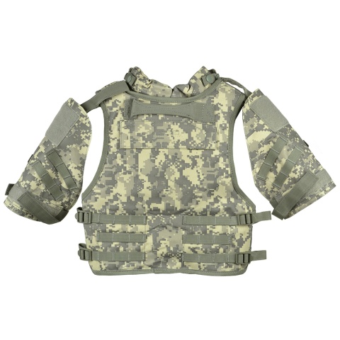 Airsoft Megastore Armory 600D Interceptor Body Armor - Child - ACU - (DISCONTINUED)