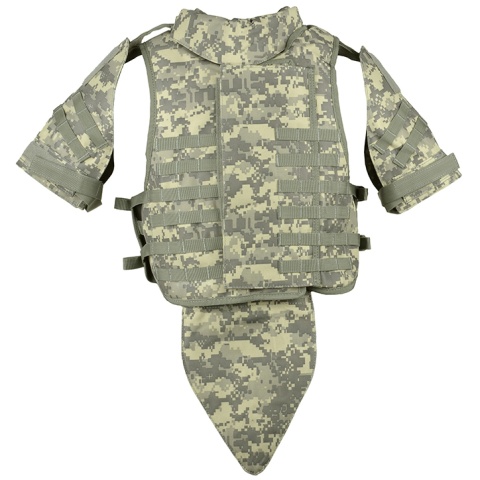Airsoft Megastore Armory 600D Interceptor Body Armor - Child - ACU - (DISCONTINUED)
