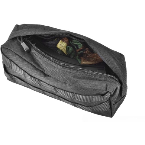 Airsoft Megastore Armory 600D MOLLE Large Utility Pouch - BLACK