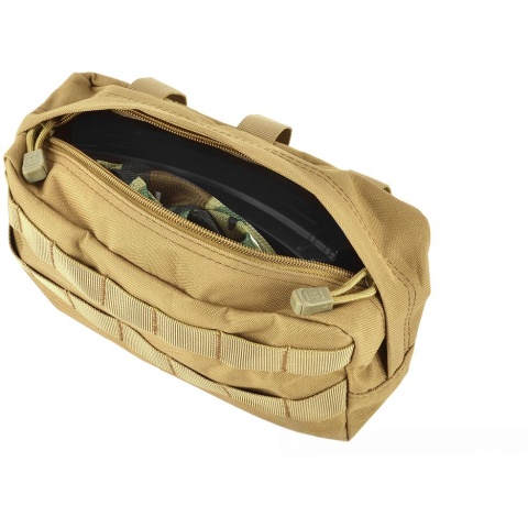 Airsoft Megastore Armory 600D MOLLE Large Utility Pouch - TAN