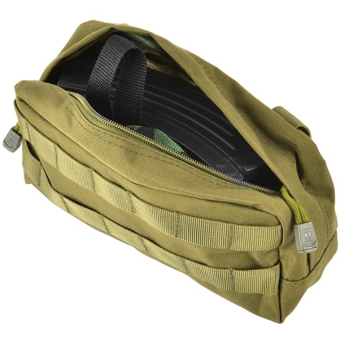 Airsoft Megastore Armory 600D MOLLE Large Utility Pouch - OD GREEN
