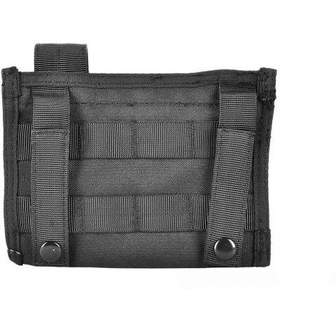 AMA 600D Tactical MOLLE Admin Panel w/ Pistol Magazine Pouch - BLACK